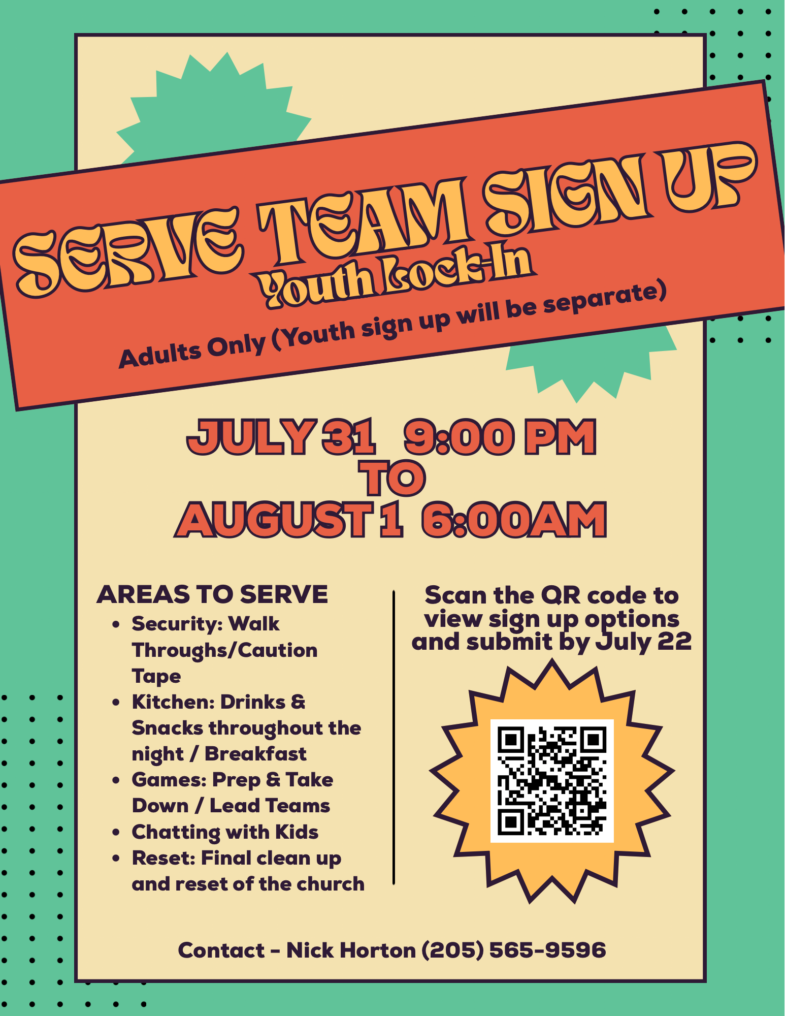 Youth Lock-In